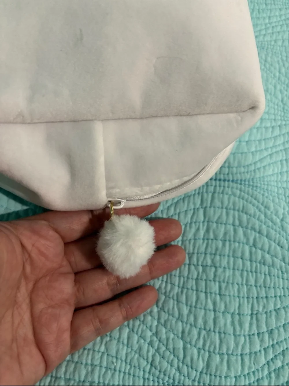 Clarins Cosemetics Pouch (made of 100% recycled fibers)